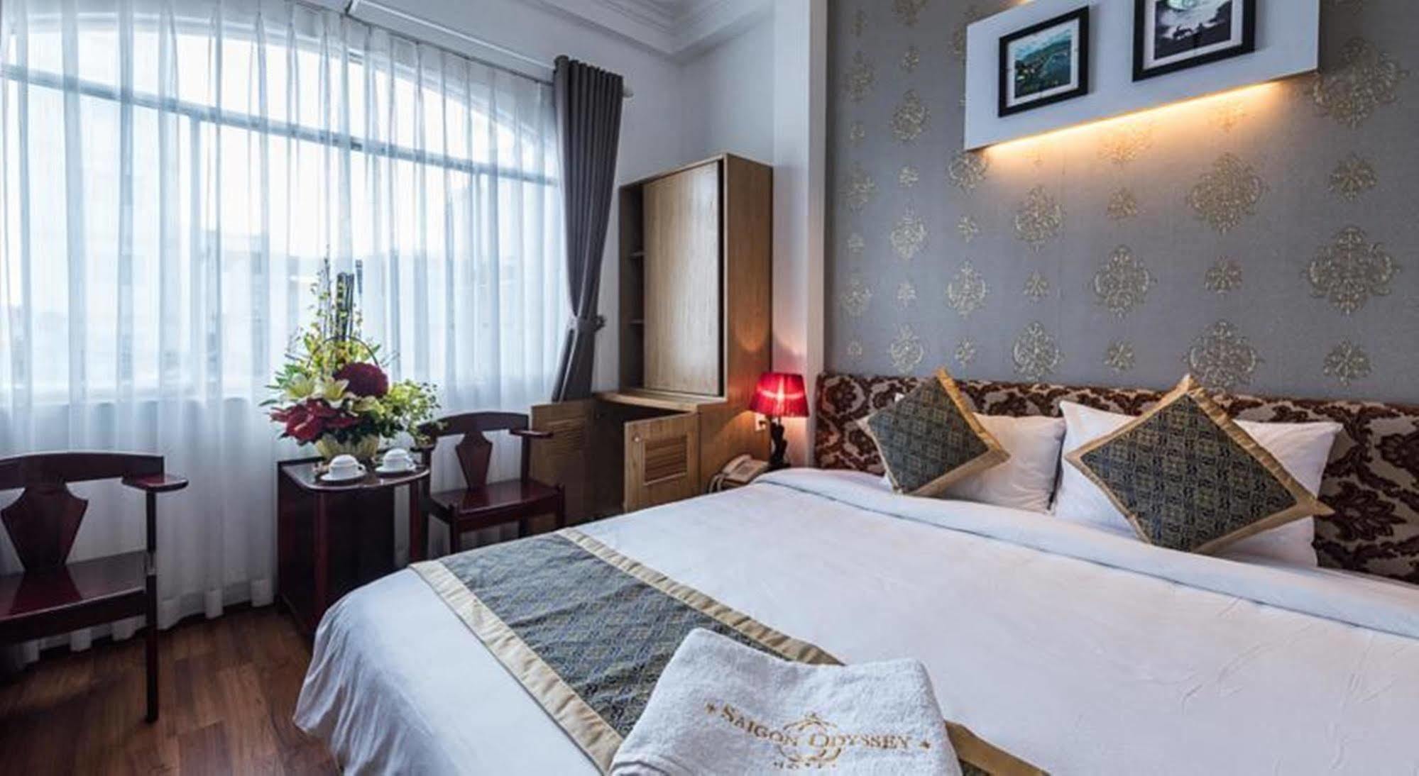 Saigon Odyssey Hotel - The Art Ho Chi Minh-stad Buitenkant foto